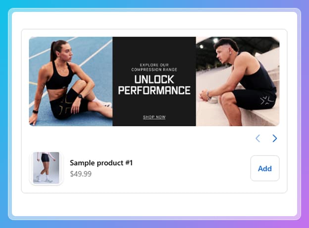 Campaign upsell | Checkout Components 