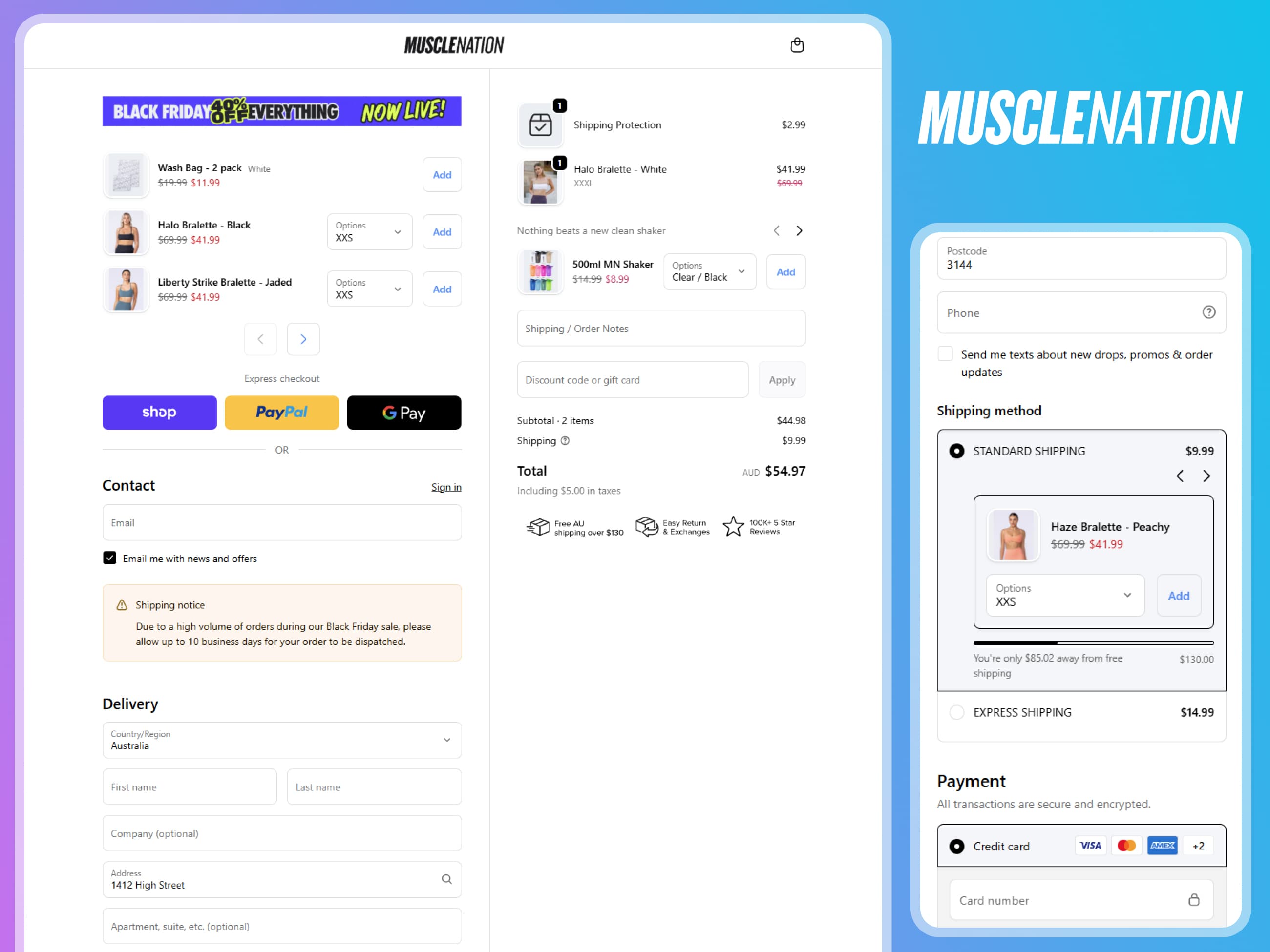Segmented upsell strategies