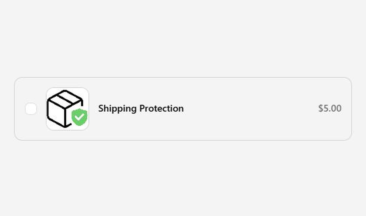 Checkbox upsell in Coverland's checkout