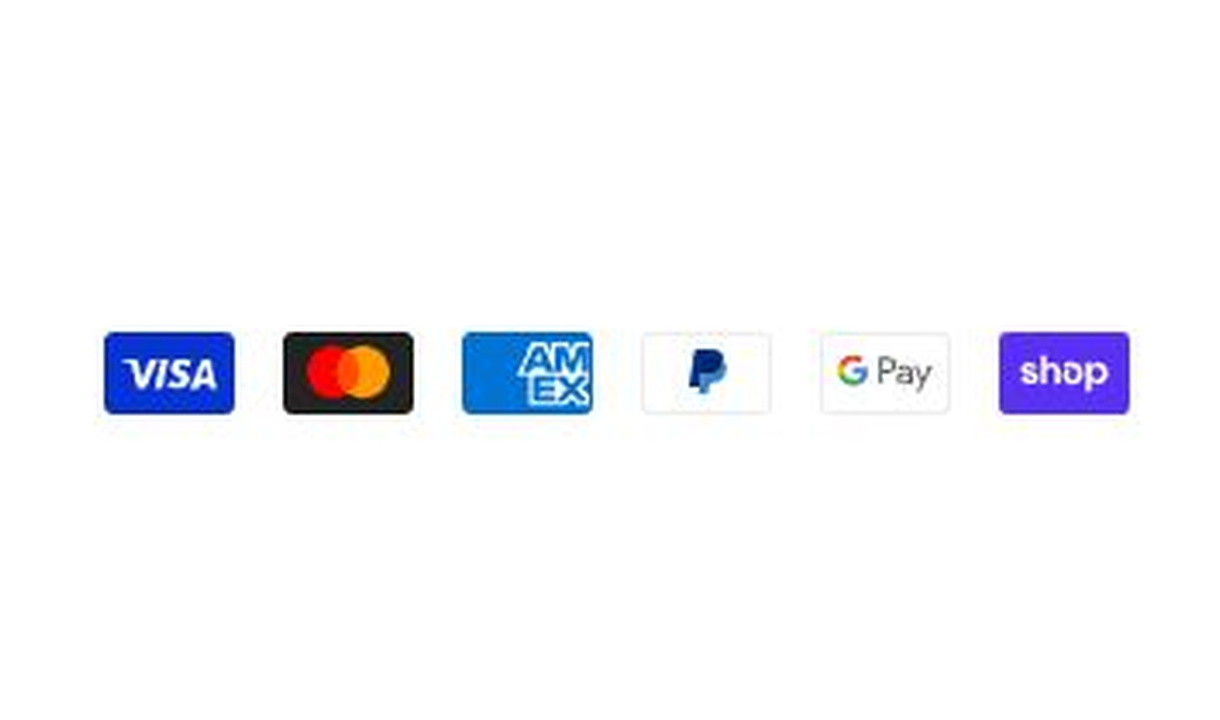 Payment icons in Kivora's checkout