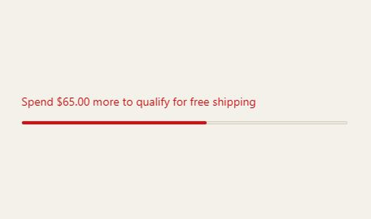 Progress bar in PE Nation's checkout